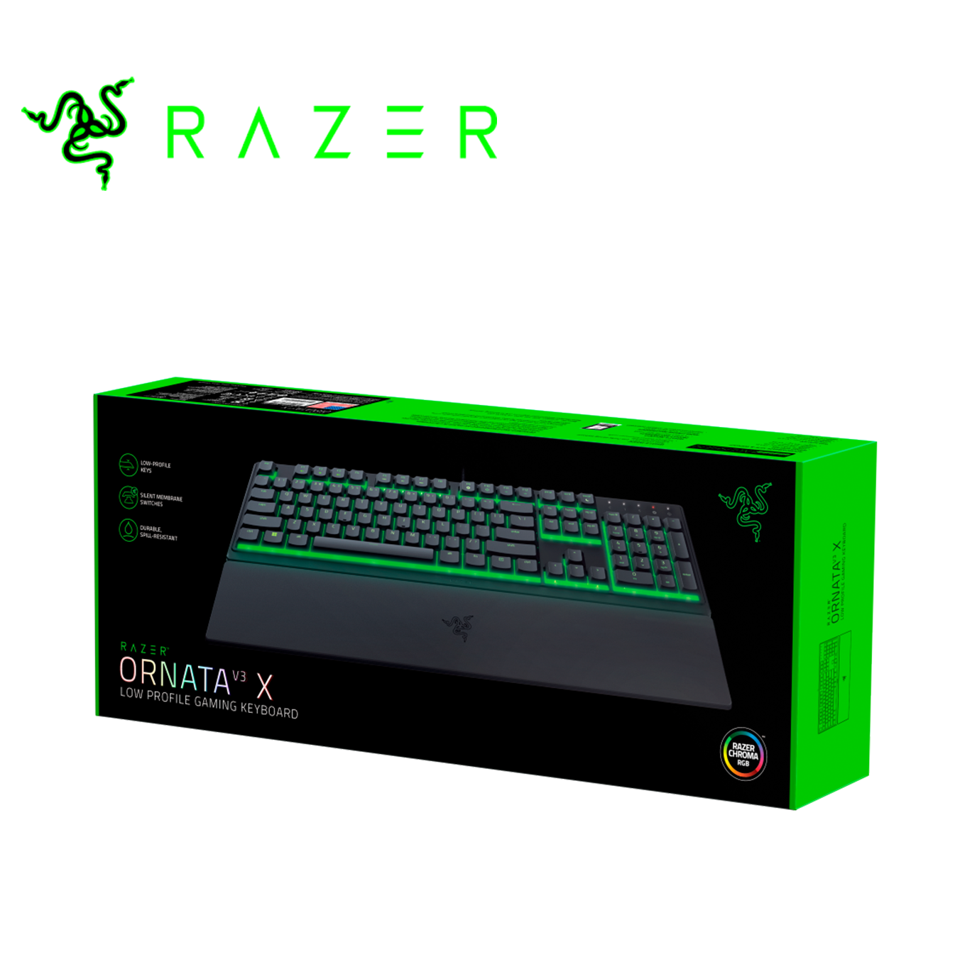 Teclado Ornata V3 X Low Profile RZ03-04471100-R311 Marca: Razer
