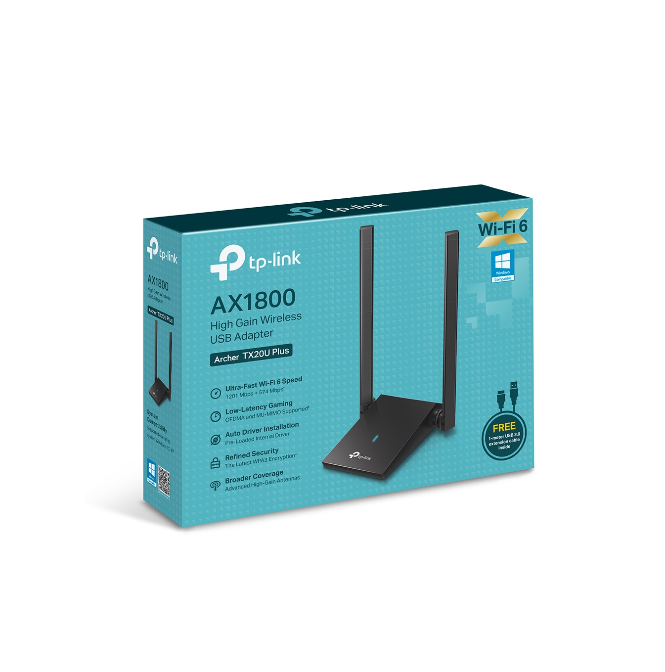 Router inalámbrico USB AX1800 Archer TX20U Plus Marca: TP-Link