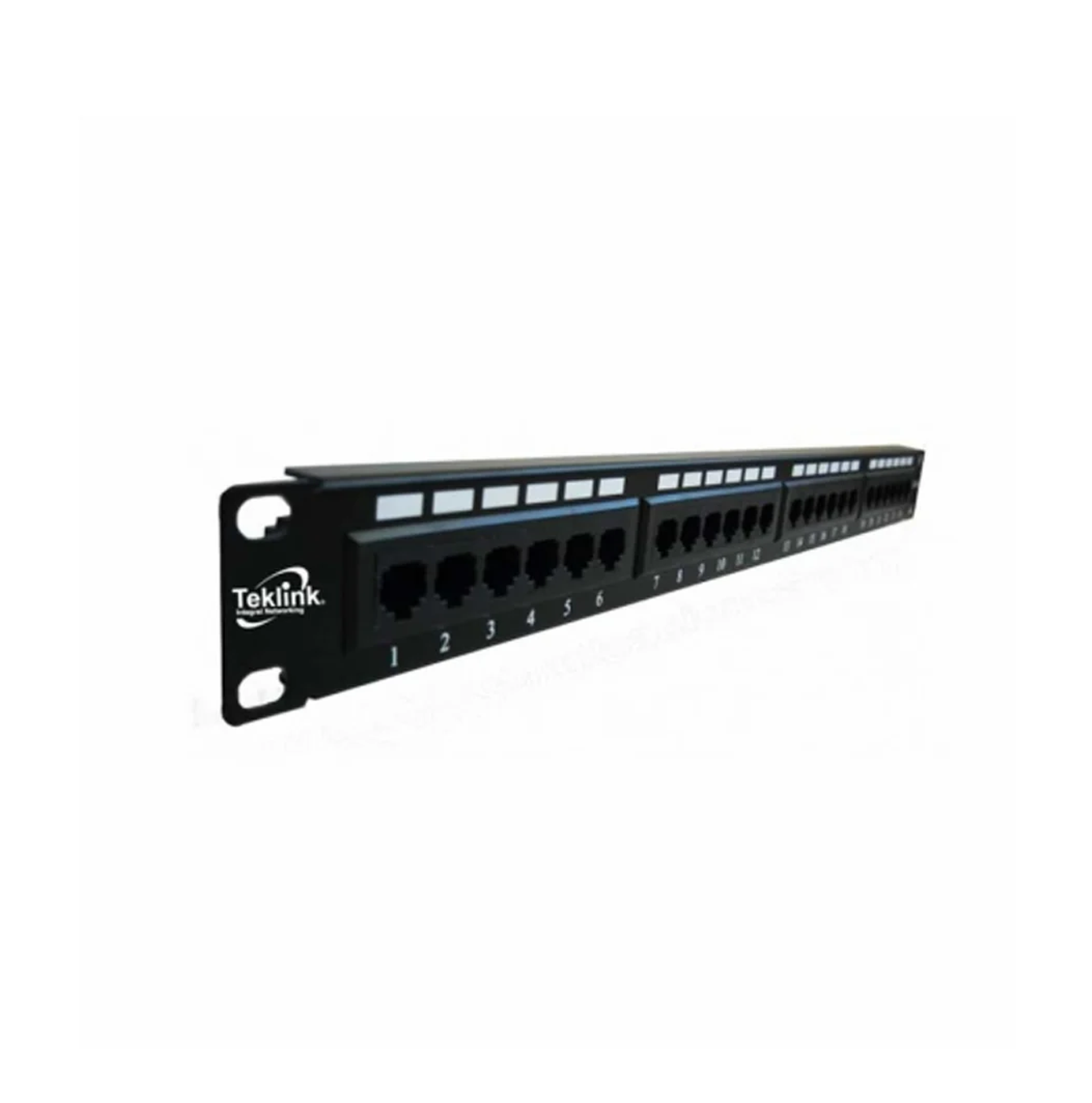 Patch panel CAT6 de 24 puertos UL PPC-2460U-TEK