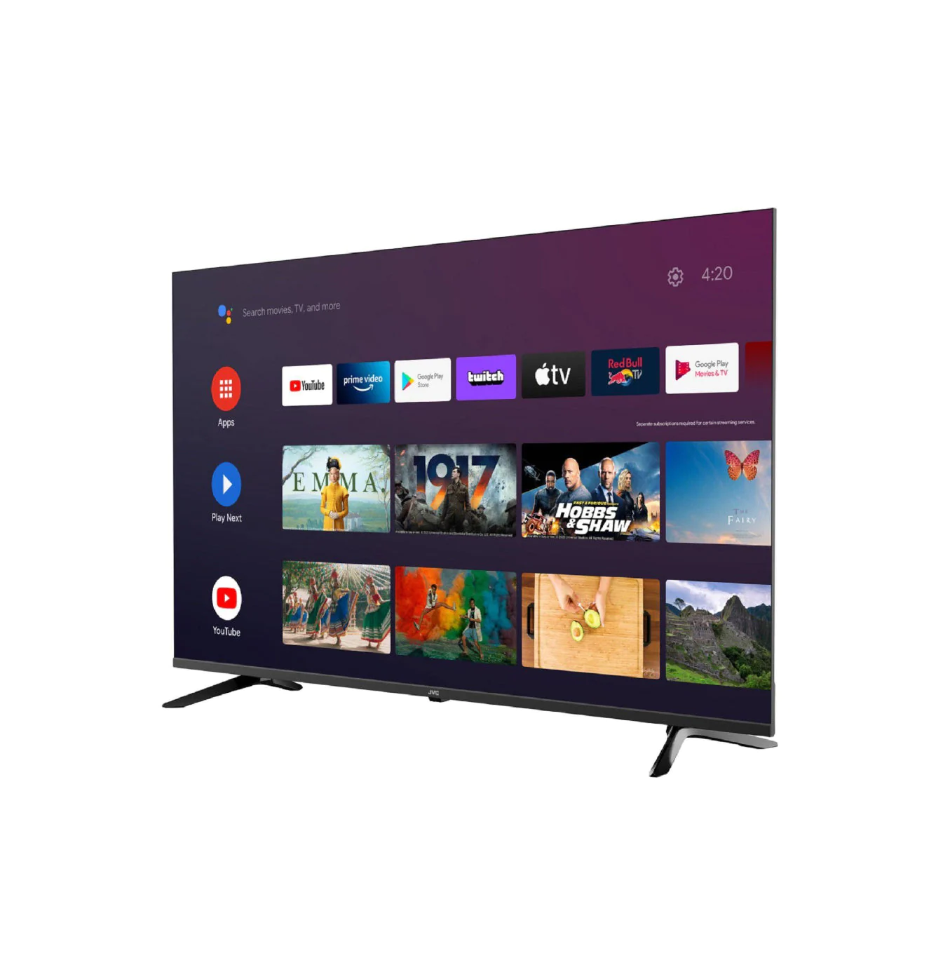 Televisor 32” HD chromecast bluetooh Android TV LT-32KB127 Marca: JVC