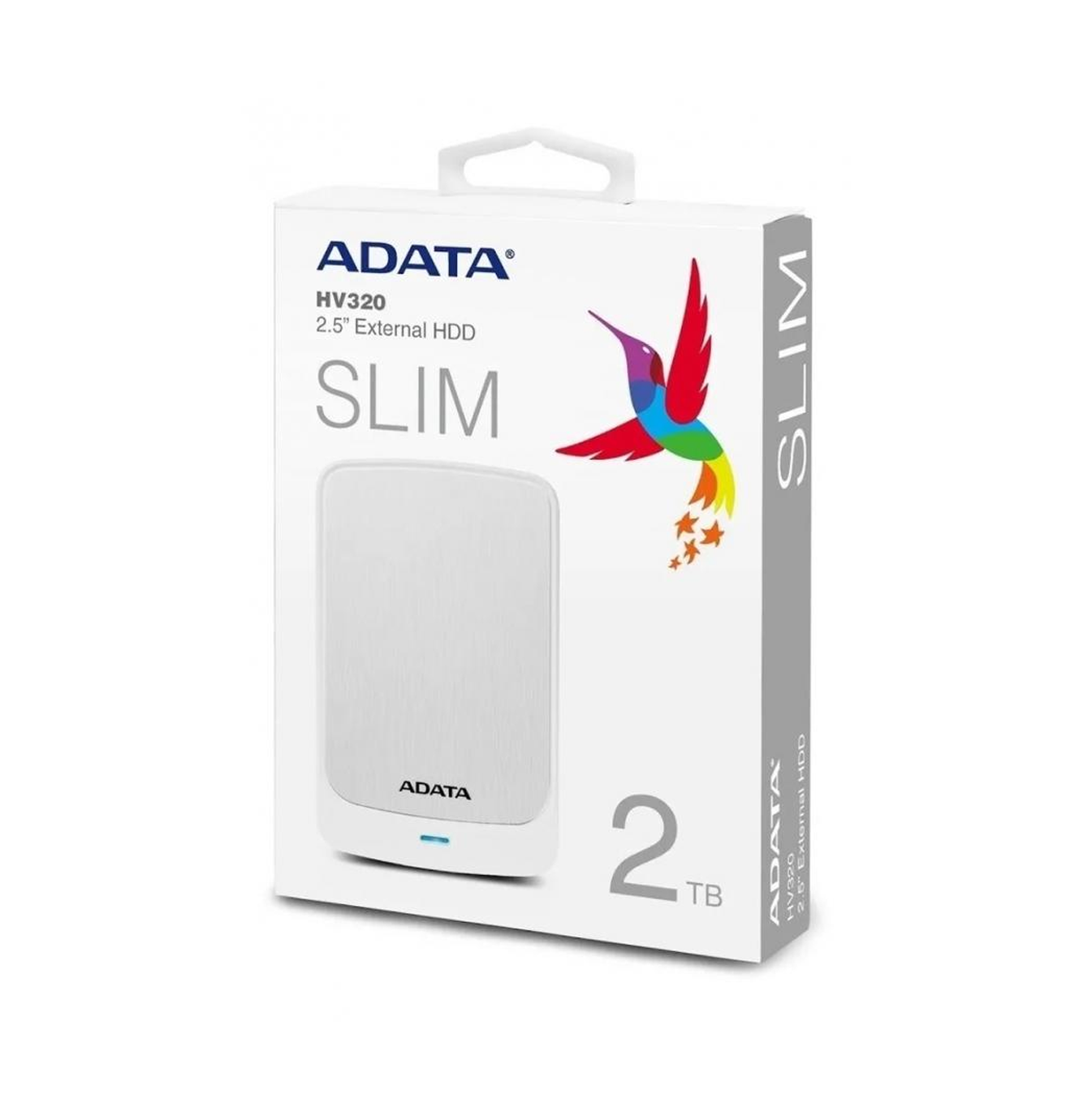 HD externo de 2TB blanco AHV320-2TU31-CWH Marca: ADATA