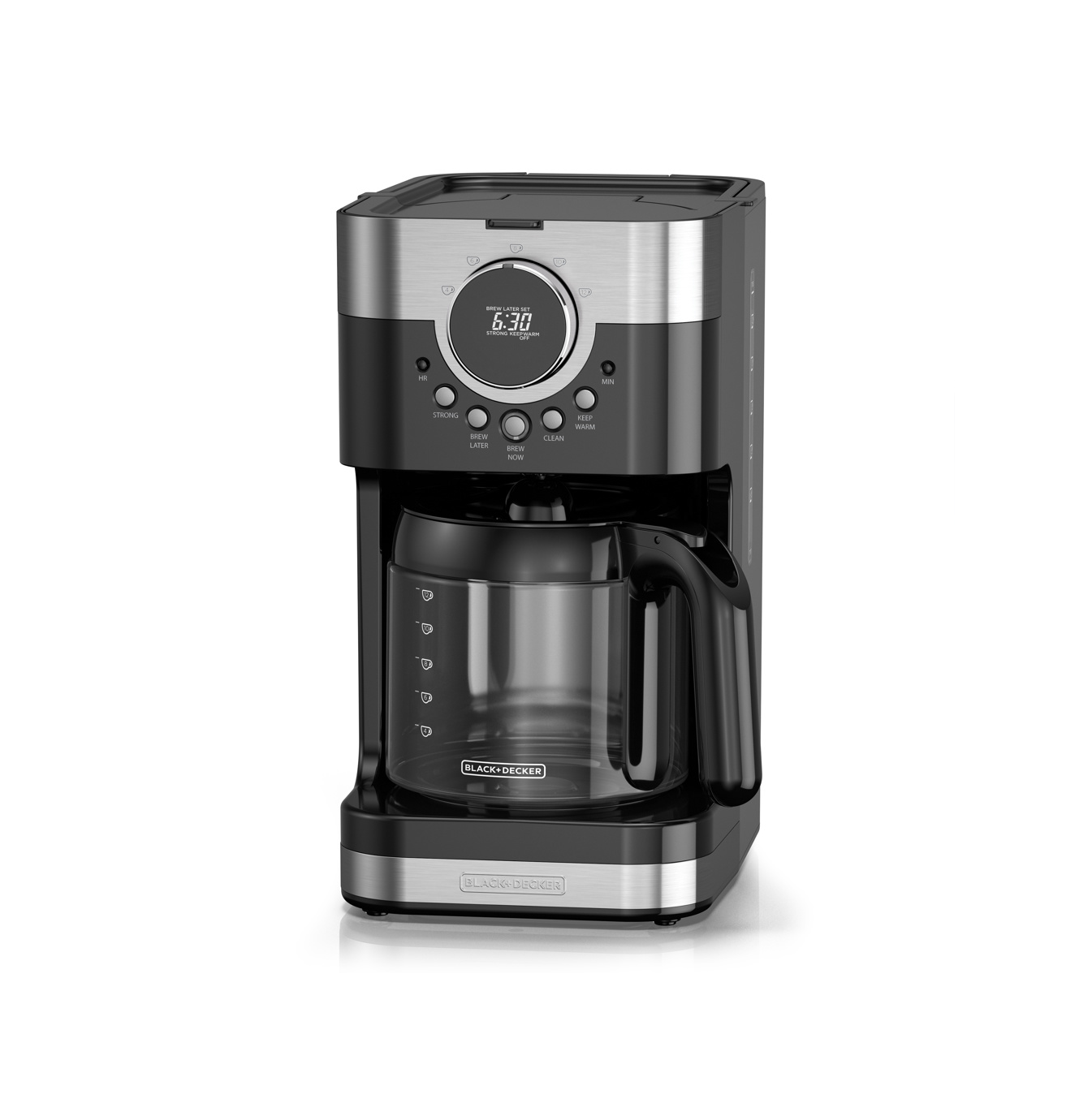 Coffe Maker cafetera de 12 tazas inoxidable digital CM4200S-LA Marca: Black + Decker