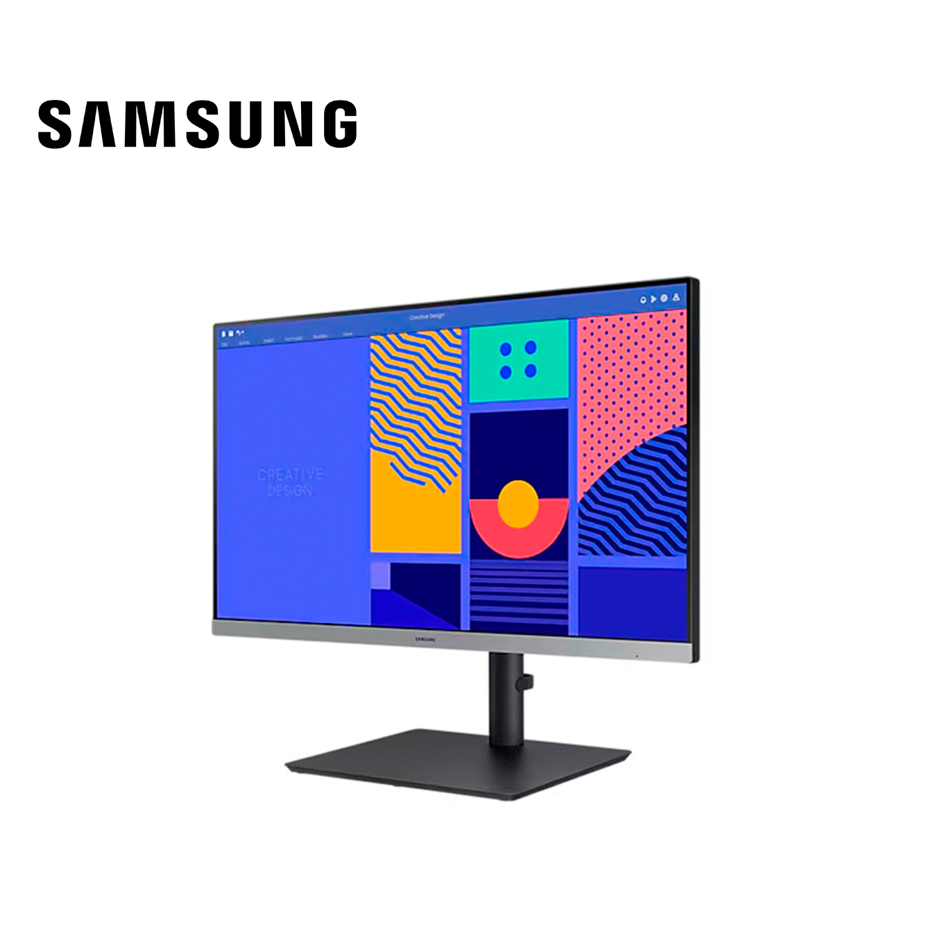 Monitor plano 27" FHD HDMI/VGA/DISP LS24C432GANXZA Marca: Samsung