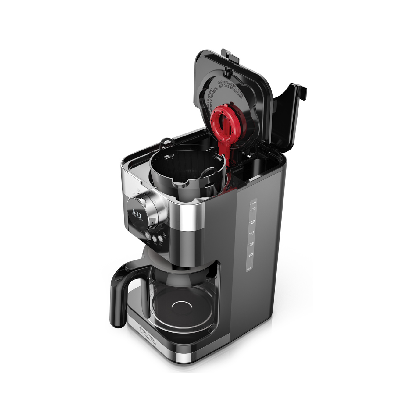 Cafetera cafetera de 12 tazas inoxidable digital CM4200S-LA Marca: Black + Decker