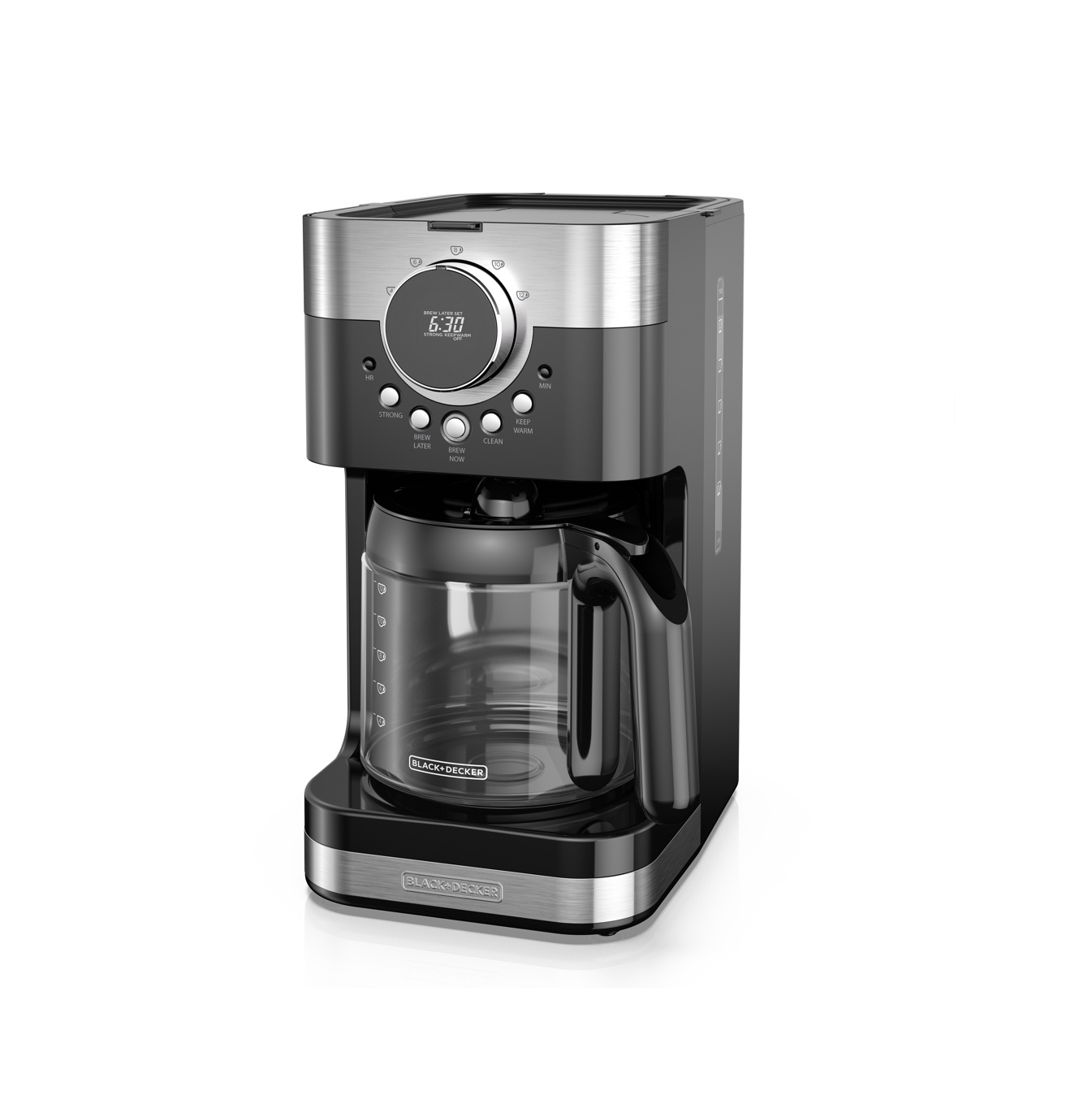 Coffe Maker cafetera de 12 tazas inoxidable digital CM4200S-LA Marca: Black + Decker