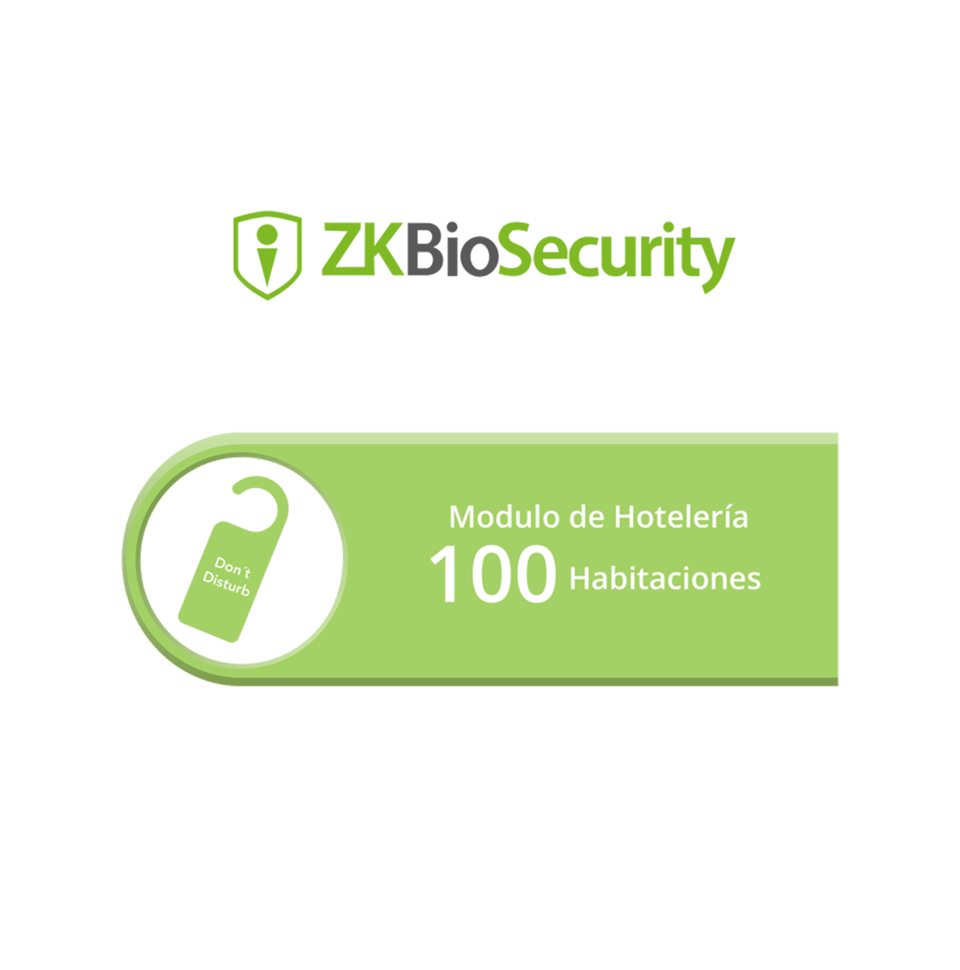 Licencia para hotel ZKBiosecurity para 100 habitaciones Marca: ZKTeco