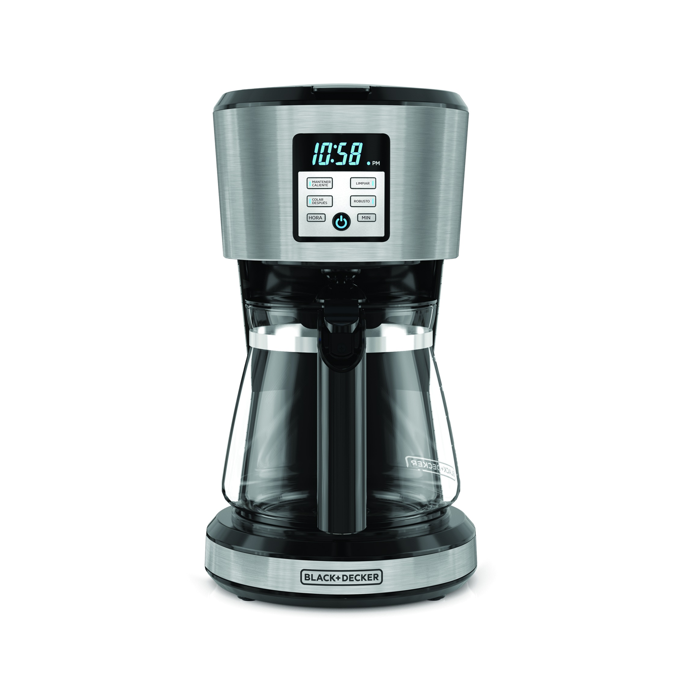 Coffee Maker cafetera de 12 tazas inoxidable digital CM1331S-LA Marca: Black + Decker