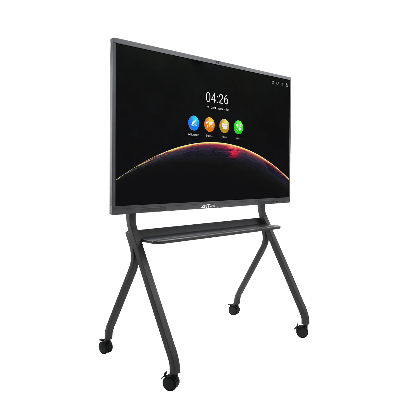 Pantalla interactiva inteligente 65” 4K UHD ZKIWB65B Marca: ZKTeco