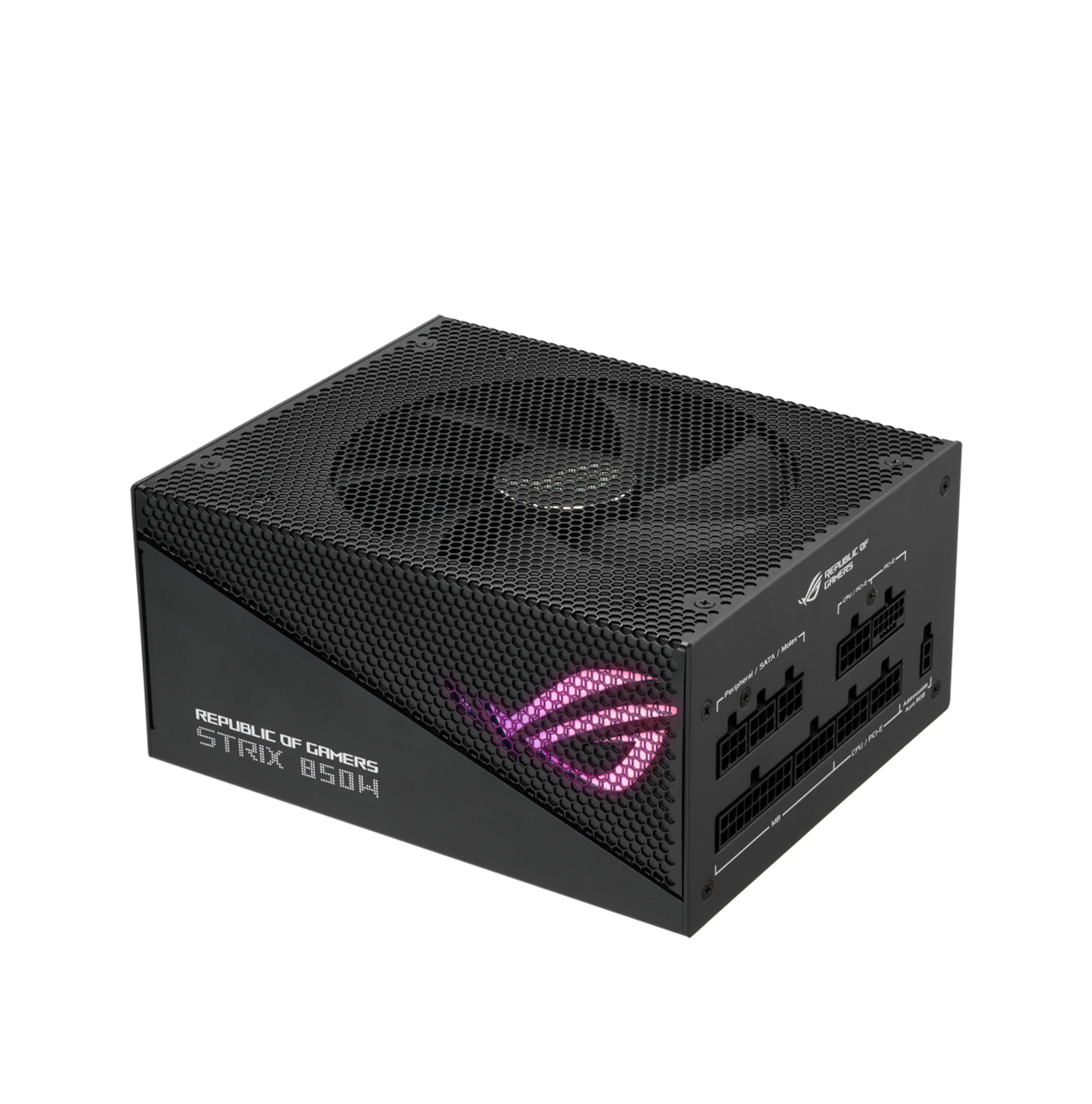 Fuente de poder ROG STRIX 850G-AURA-GAMING 90YE00P2-BVAA00 Marca: ASUS