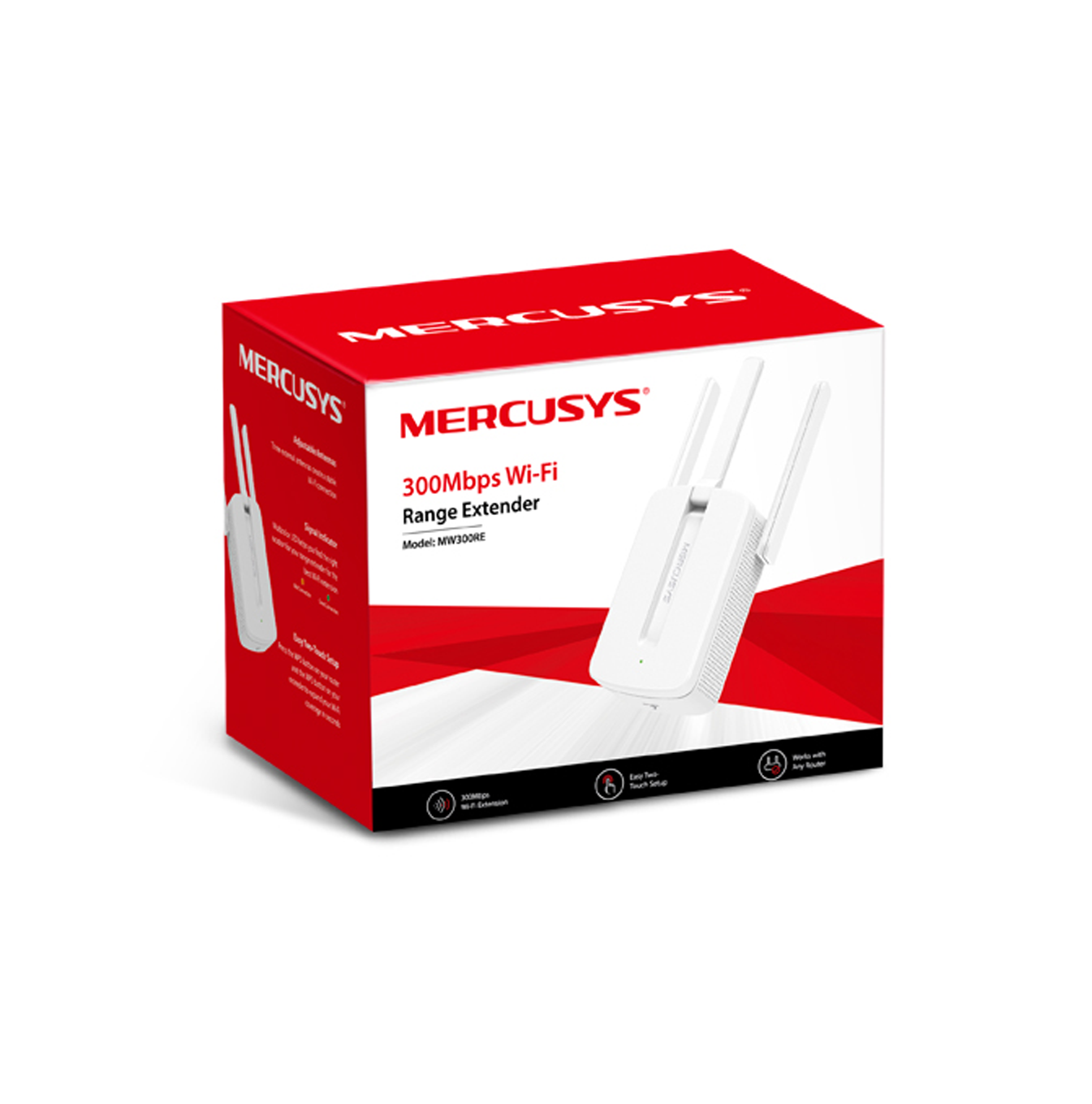 Extensor de red mercusys cobertura wifi 300 MBPS-MW300RE Marca: TP-link