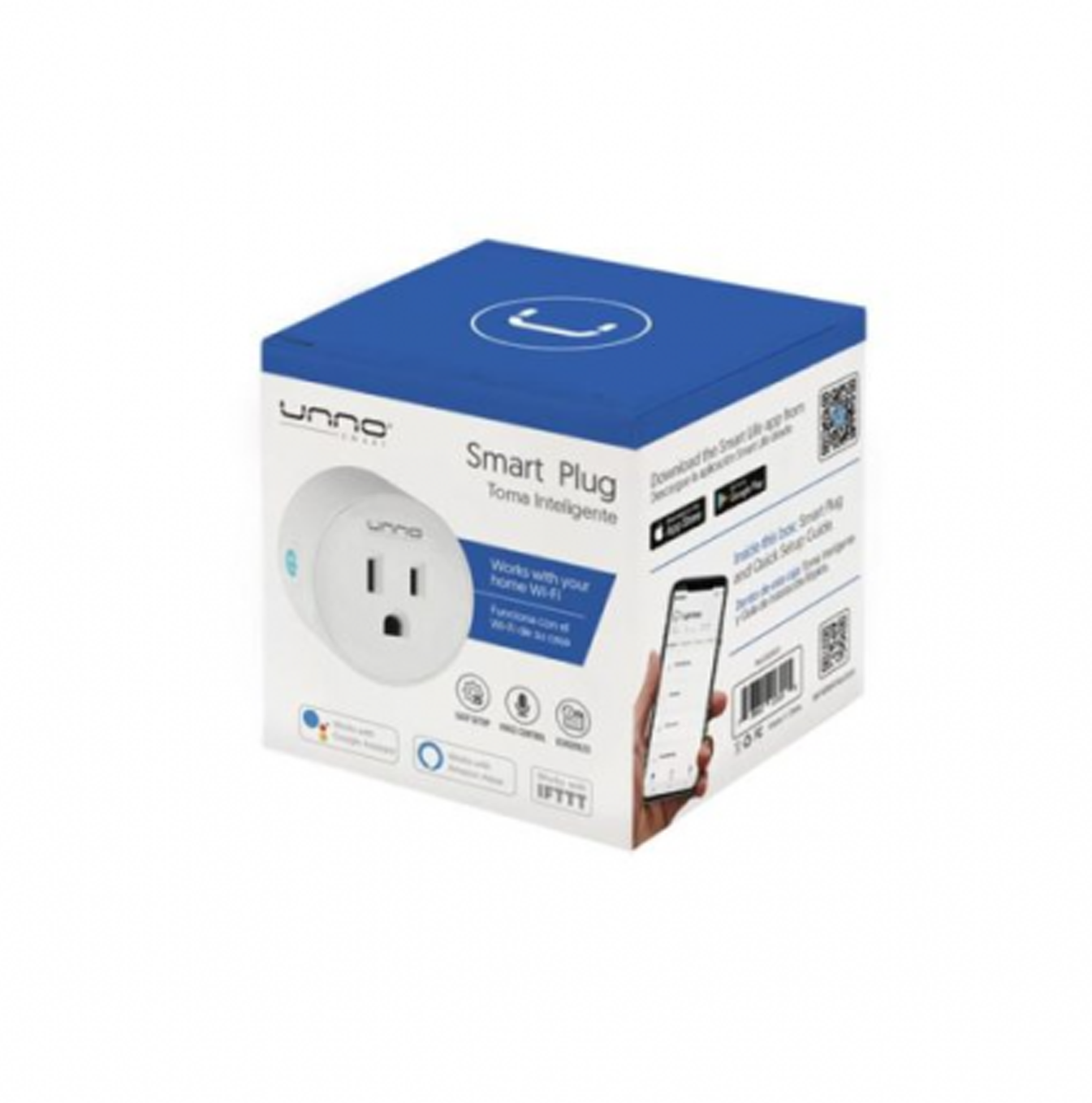 Adaptador para pared Smart White PW5301WT Marca: Unno Tekno