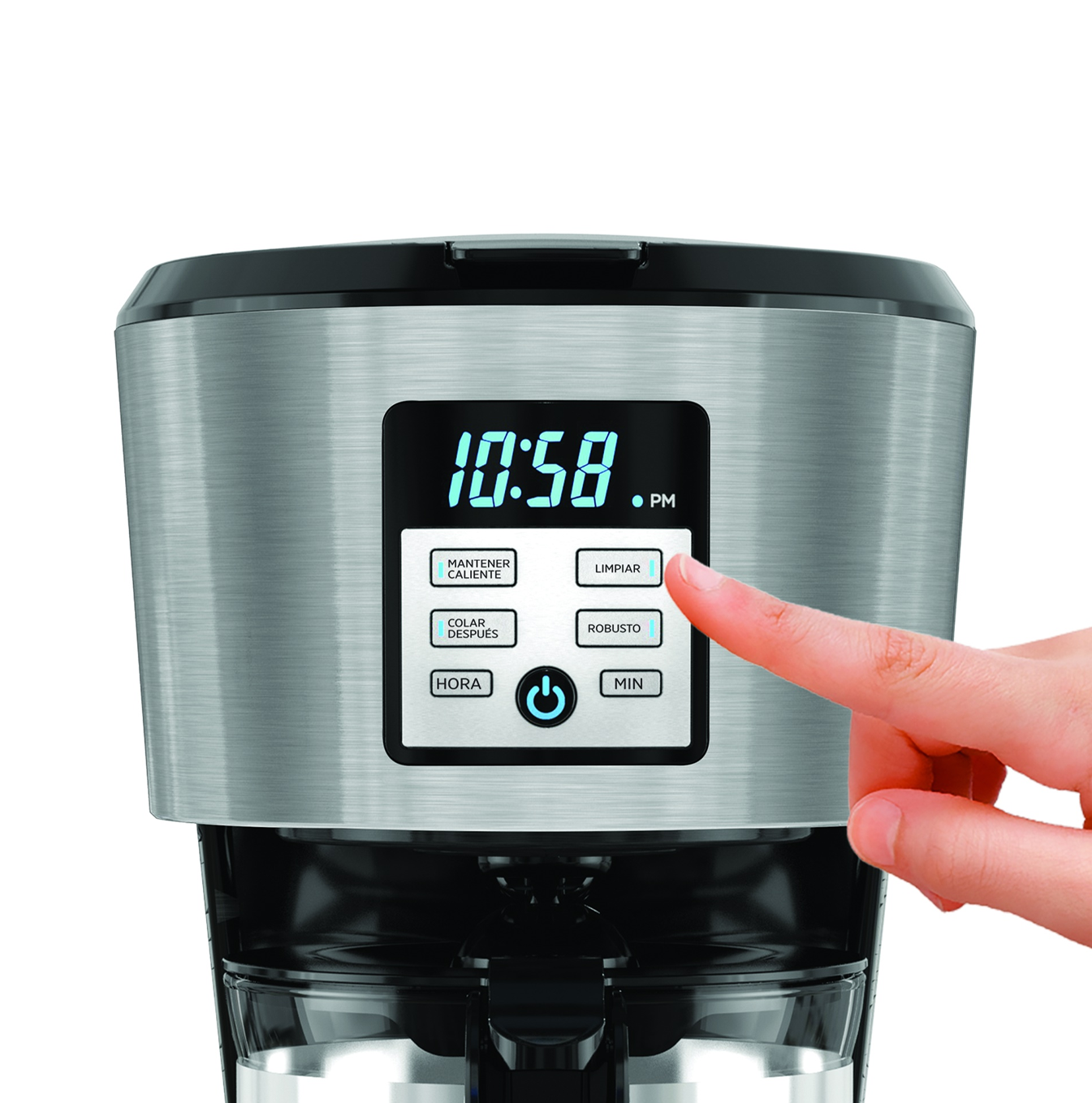 Cafetera cafetera de 12 tazas inoxidable digital CM1331S-LA Marca: Black + Decker