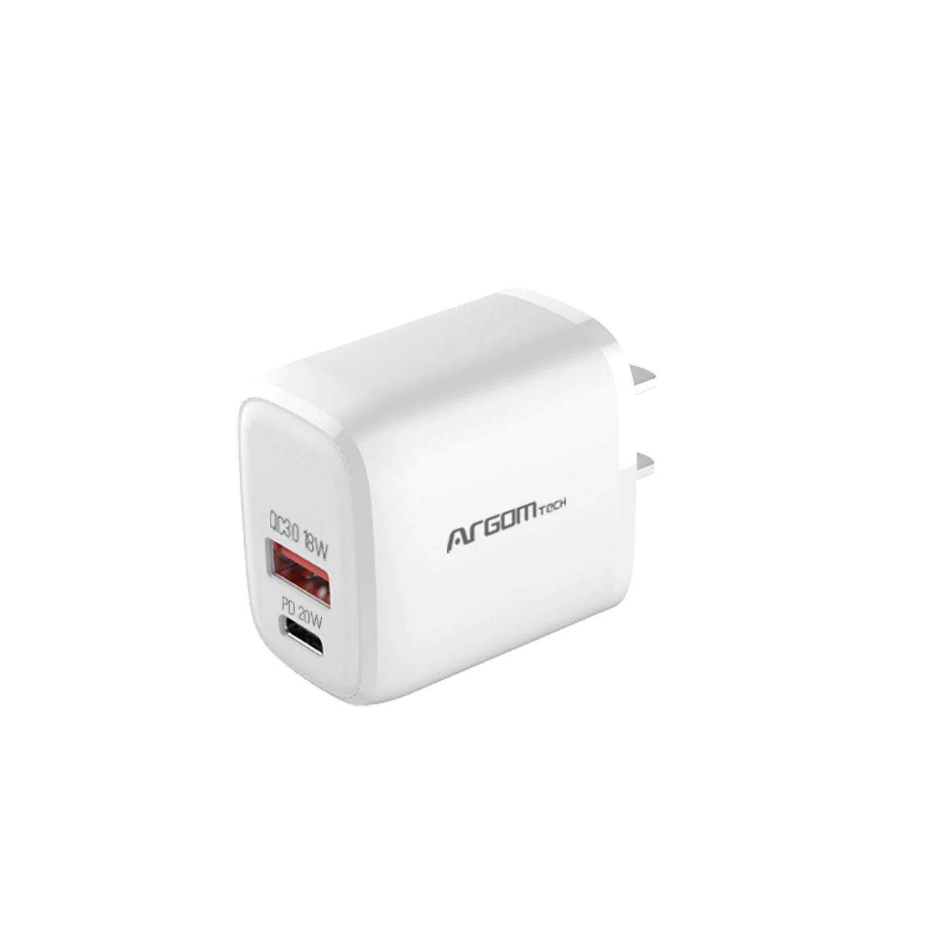 Cargador Fast Charge de pared USB TYPE-C AC-0115WT Marca: Argom