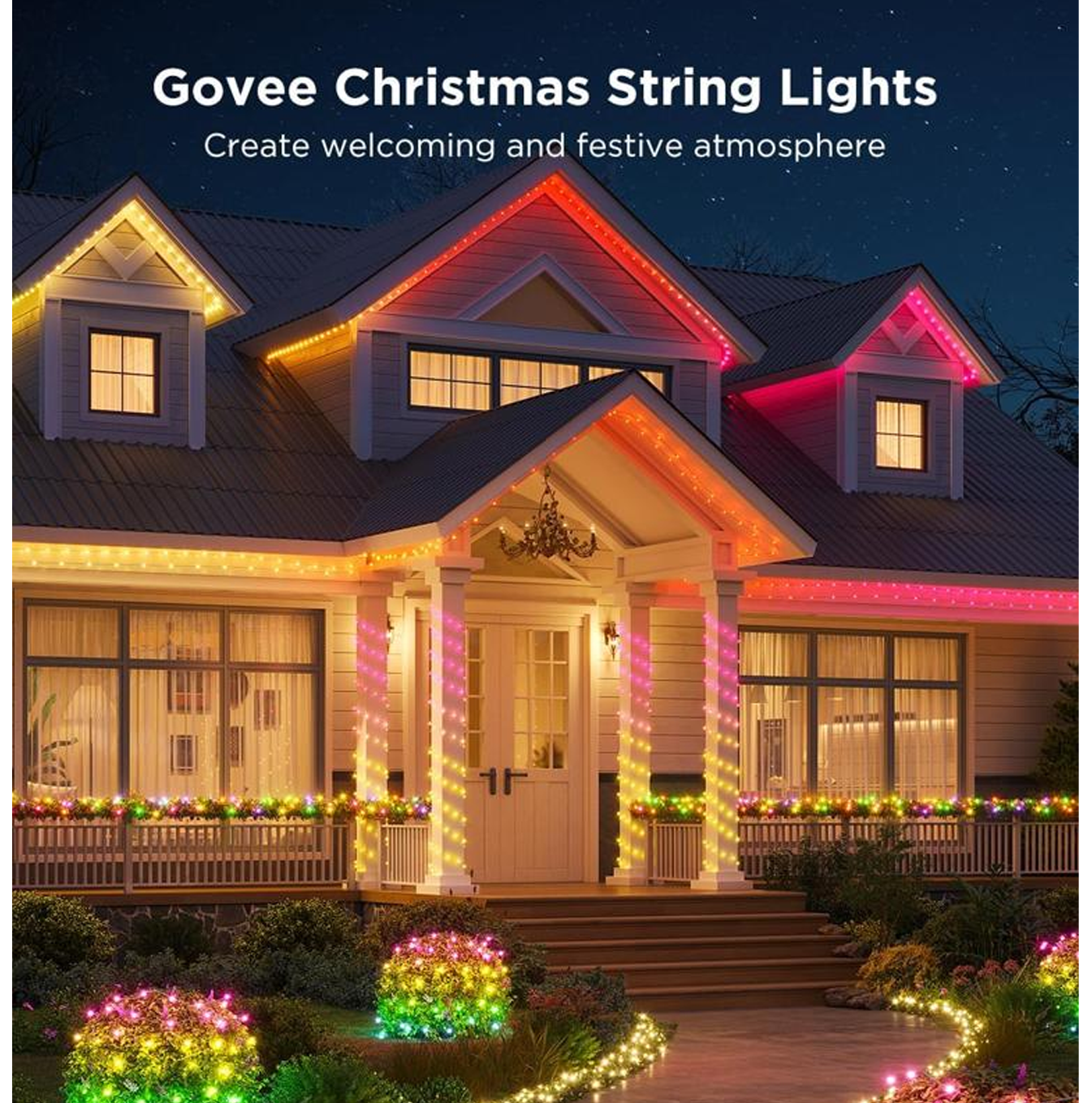 Luces navideñas 20 metros H70C21D1 Marca: GOVEE