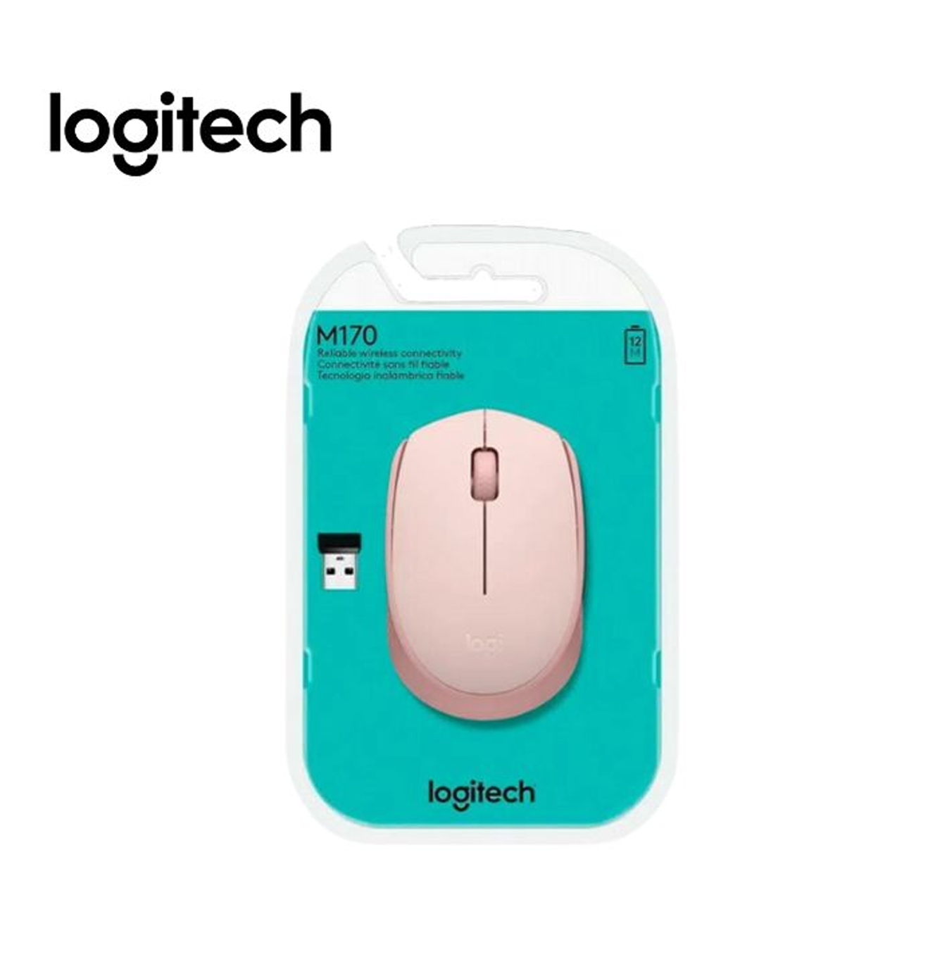 Mouse inalámbrico diestro y zurdo M170 Marca: Logitech