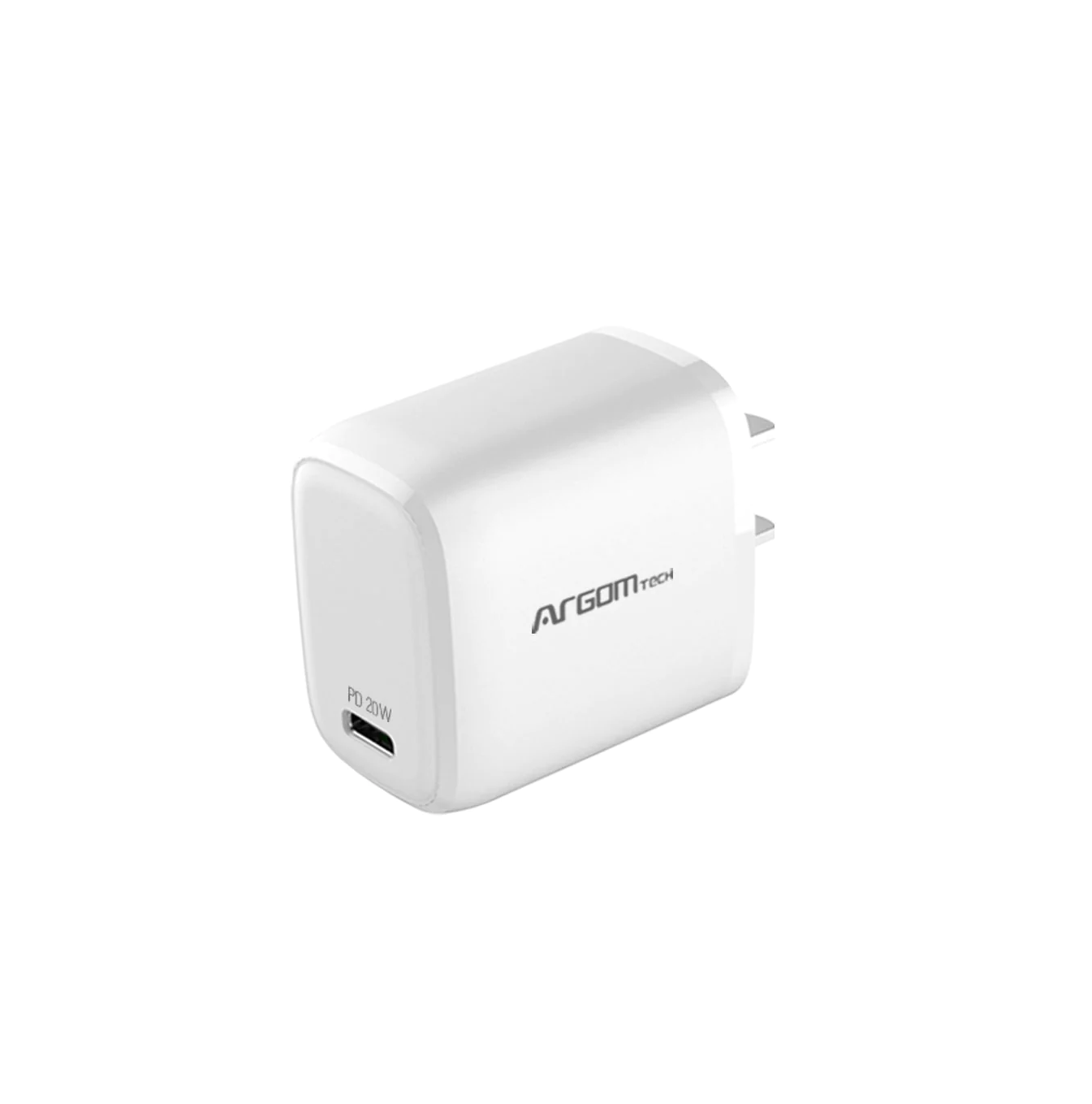 Cargador Fast Charge de pared USB TYPE-C AC-0114WT Marca: Argom