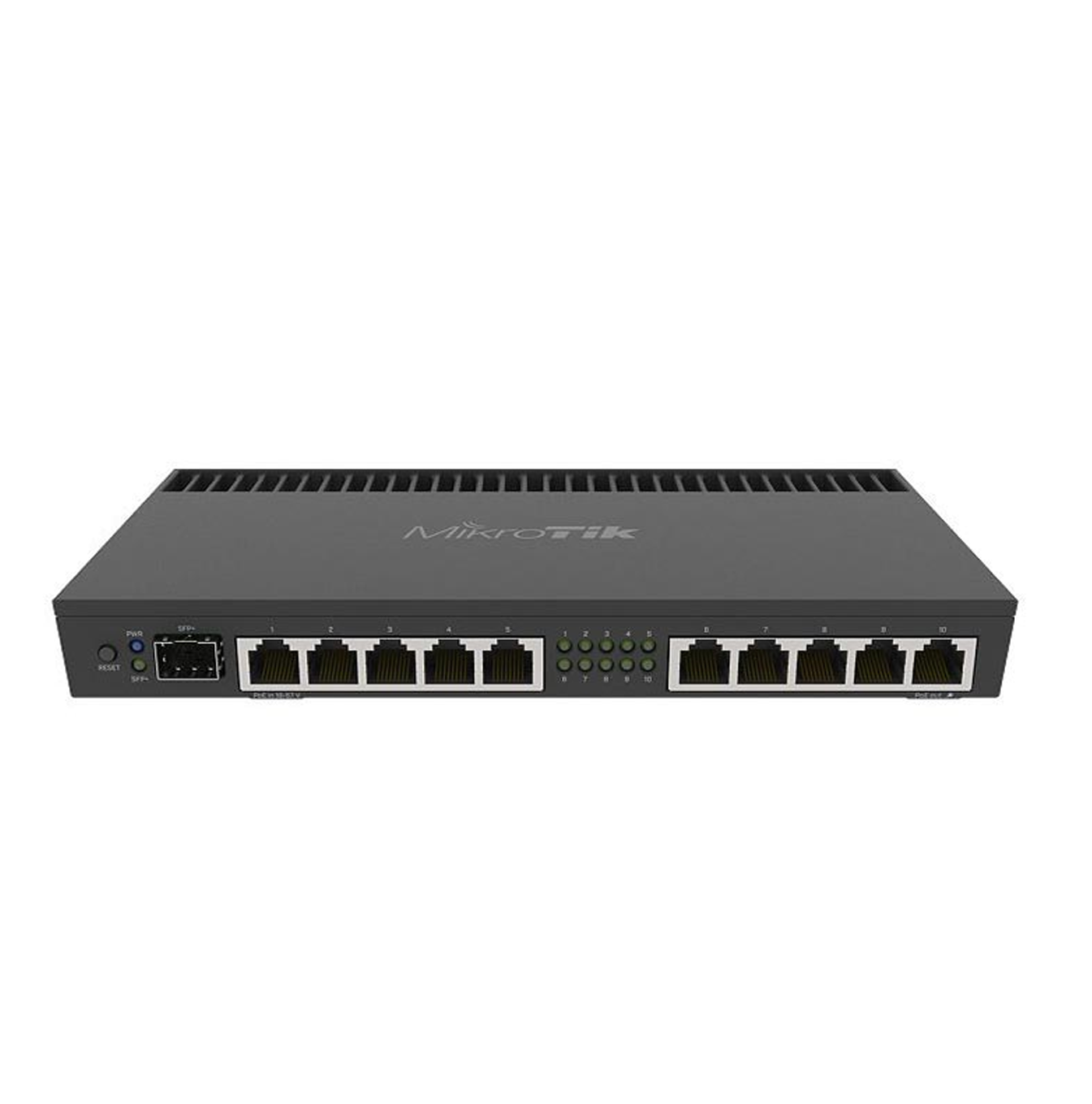 Router de 10 puertos GigE RB4011iGS+RM Marca: MikroTik