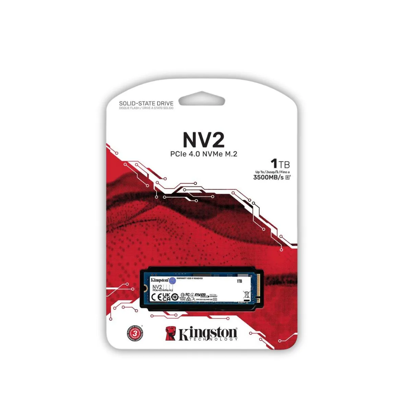 Disco estado solido NV2 / SSD de 1 TB Marca: Kingston