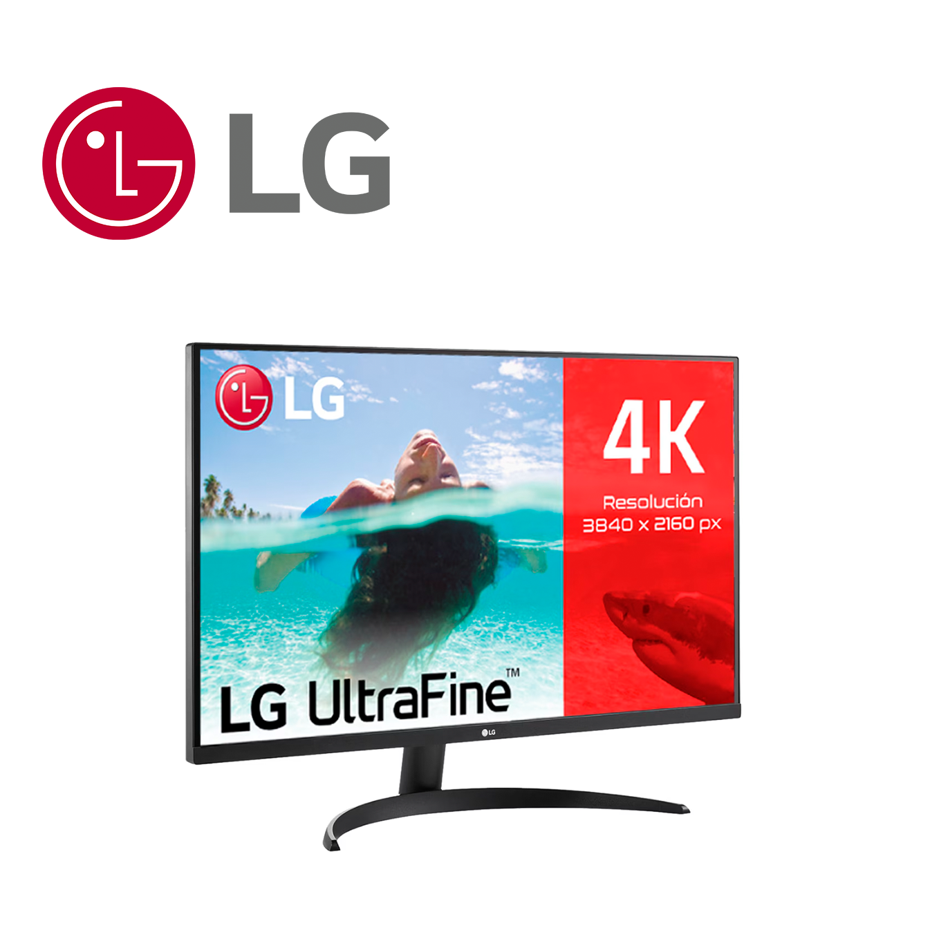 MONITOR 31.5" UHD 4K (3840x2160) HDR10 con DCI-P3 90% 32UR500-B Marca: LG