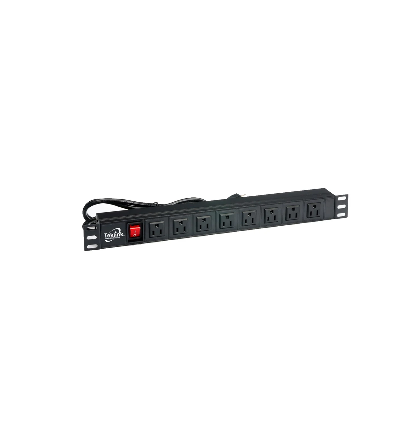 Regla para rack PDU horizontal de 19" MTL-REG008-BK Marca: Teklink