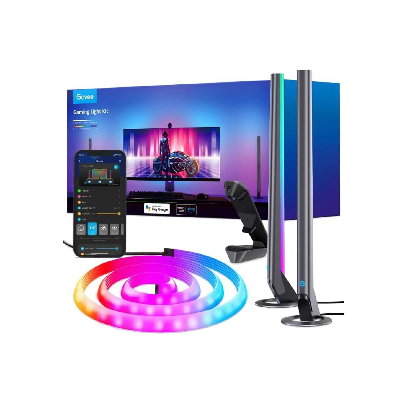 Cable de luces + torres Dreamview G1 PRO Gaming Light 24-29" H604A B604A111-OF-LA Marca: Govee