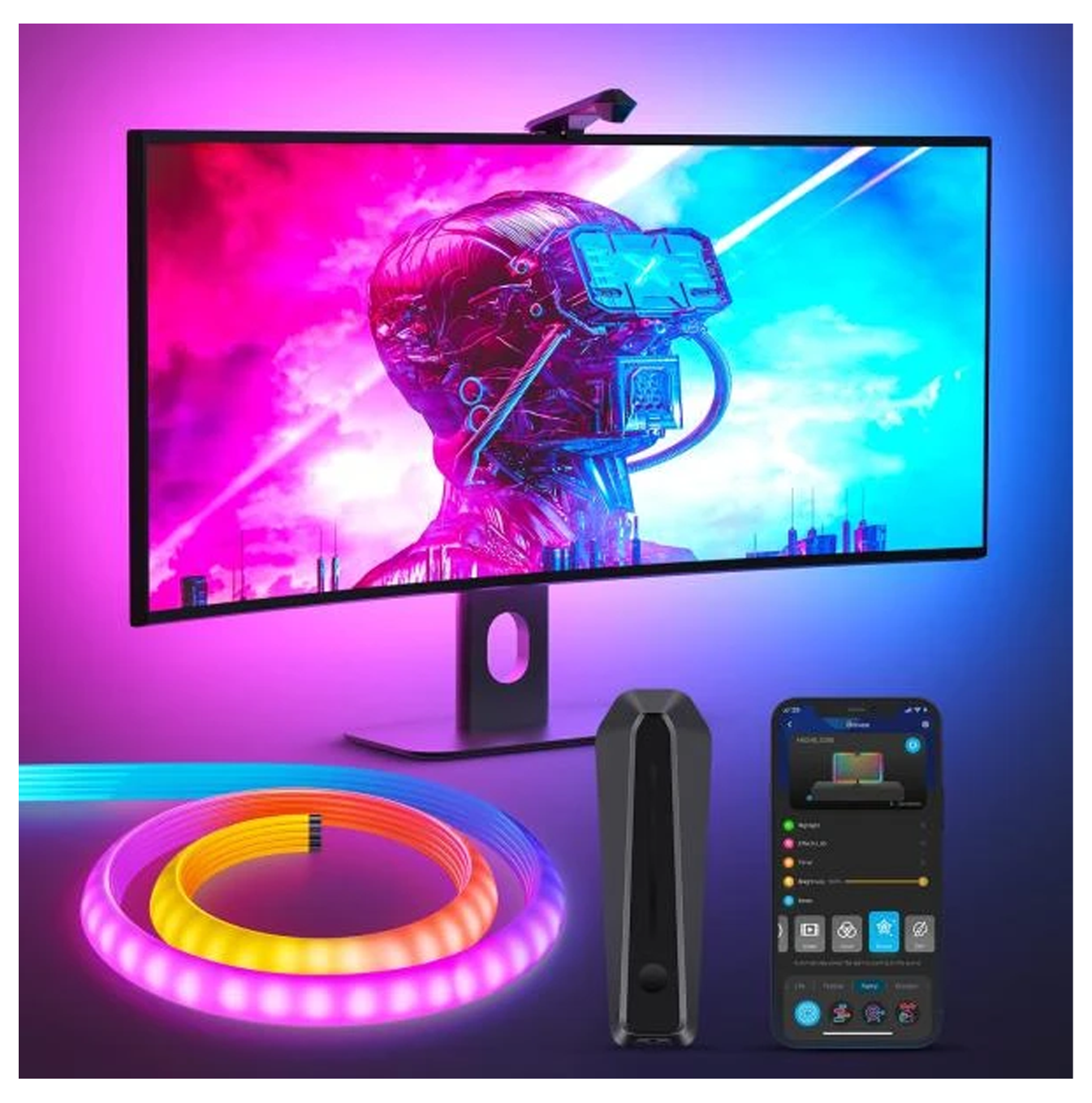 Cable de luces + torres Dreamview G1 PRO Gaming Light 24-29" H604A B604A111-OF-LA Marca: Govee