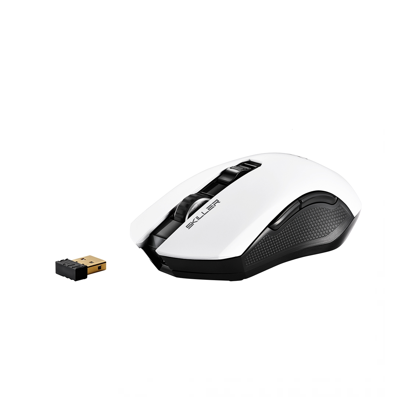 Mouse inalámbrico skiller SGM3 blanco (4044951026272) Marca: Sharkoon