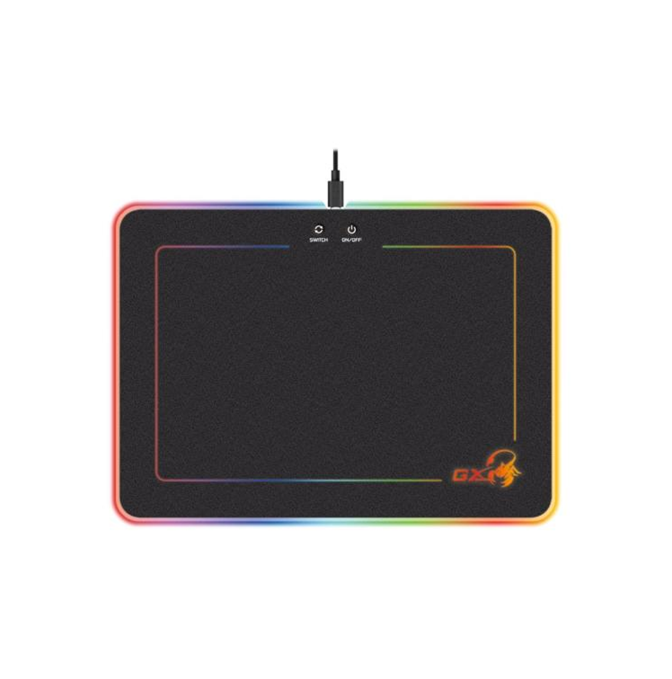 Mouse Pad GX-PAD 600H RGB USB negro 31250006400 Marca: Genius