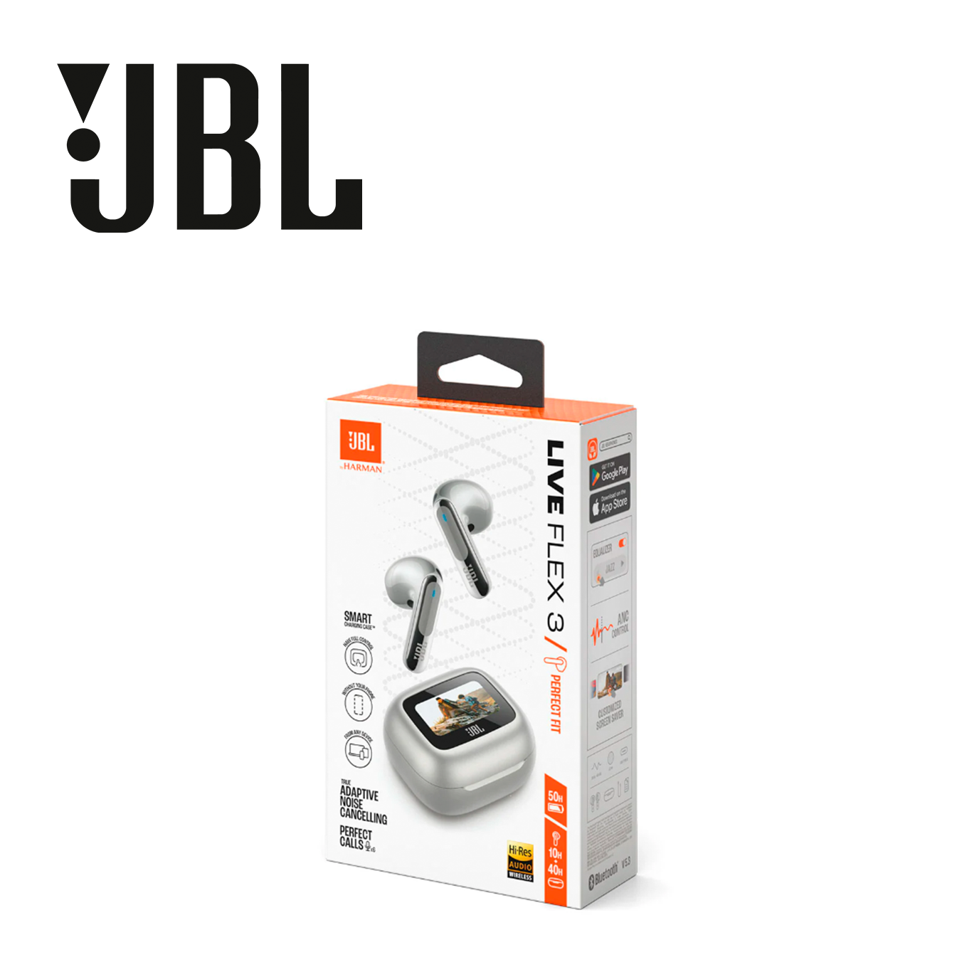 Auriculares inalámbricos Live Flex3 Silver JBLLIVEFLEX3SIL Marca: JBL