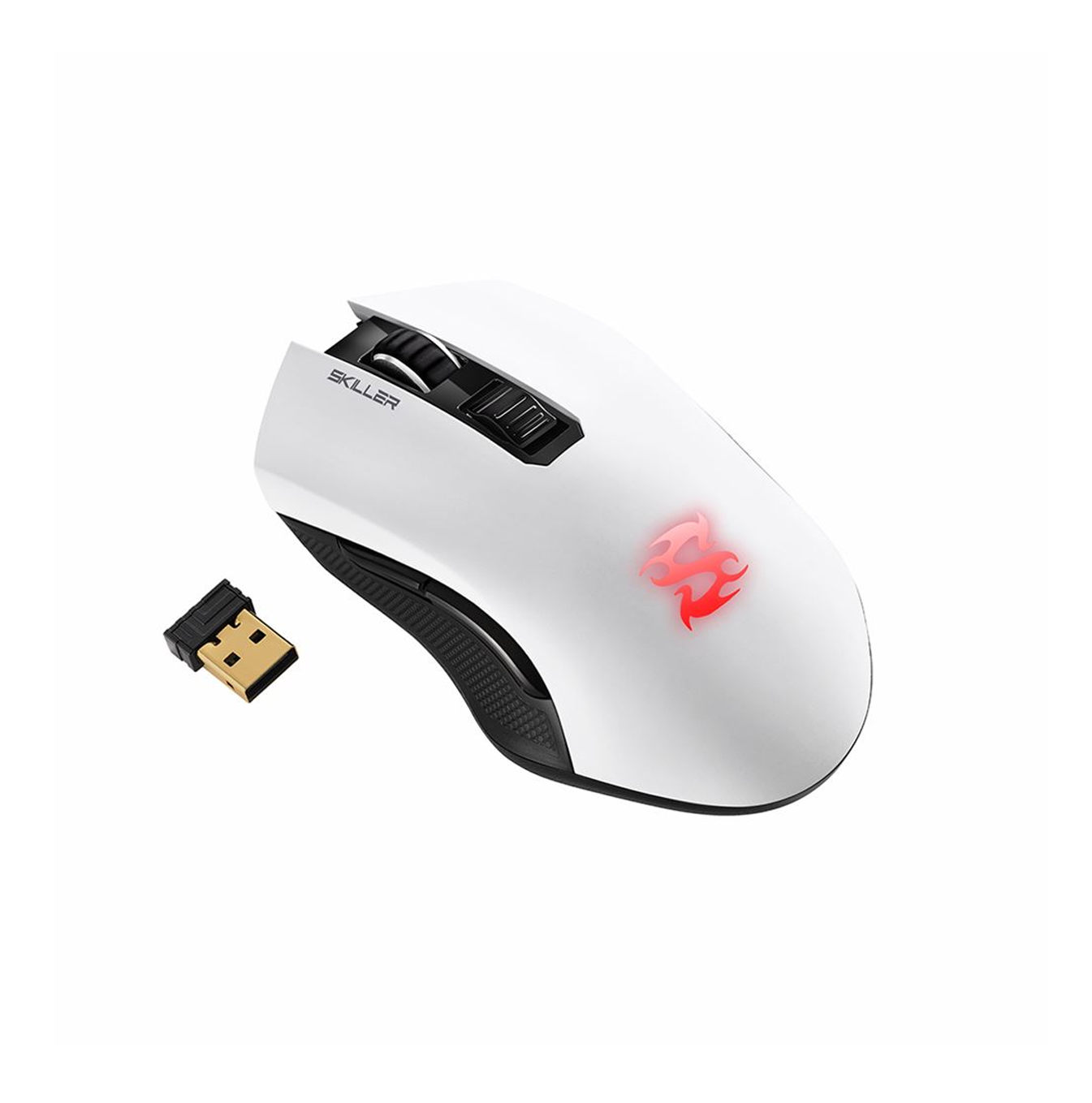 Mouse inalámbrico skiller SGM3 blanco (4044951026272) Marca: Sharkoon