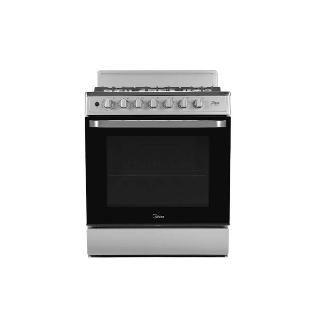 Cocina a gas de 30 pulgadas con 6 quemadores capelo hierro fundido MGS30FS1BEABG Marca: Midea